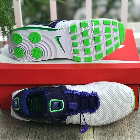 NWT Nike Shox Gravity White/Fusion Violet WMNS - Picture 5 of 8